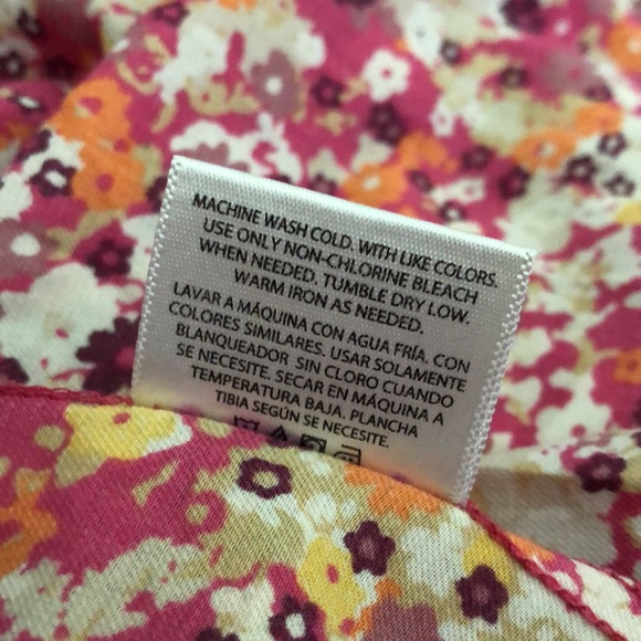 Faded Glory Ladies Floral Shirt - Picture 7 of 7